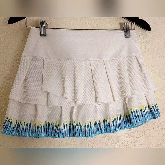 Lucky in Love Women's Peace Out Let It Be Tennis Skort NWOT - Picture 3 of 7